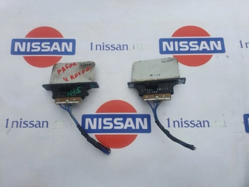 Резистор отопителя Nissan Almera 1995-2000 271501N700 N15 GA16, передний