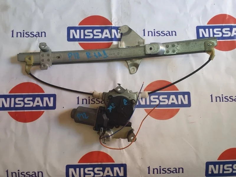 Стеклоподъемный механизм Nissan PRIMERA 2002-2006 82700AV610 P12 QG18, задний правый