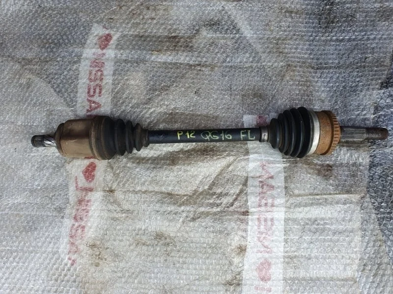 Привод Nissan Primera 2002-2007 39101AU011 P12 QG16, передний левый