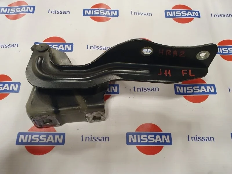 Петля капота Nissan Qashqai 2014 654014EA0A J11 HRA2, передняя левая