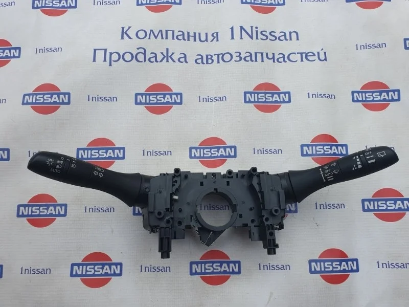 Блок подрулевых переключателей Nissan Qashqai 2016 255604CR4A J11 R9M, передний