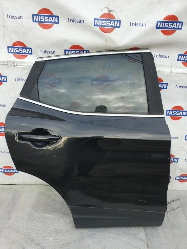 Дверь боковая Nissan Qashqai 2015 H2100BM9MA J11 K9K, задняя правая