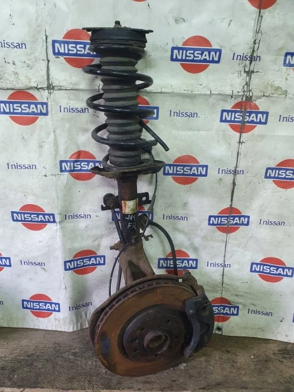 Стойка подвески Nissan Qashqai 2016 54302BM91A J11 R9M, передняя правая