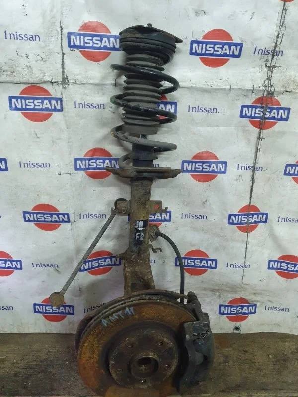 Стойка подвески Nissan Qashqai 2014 54302BM91A J11 HRA2, передняя правая