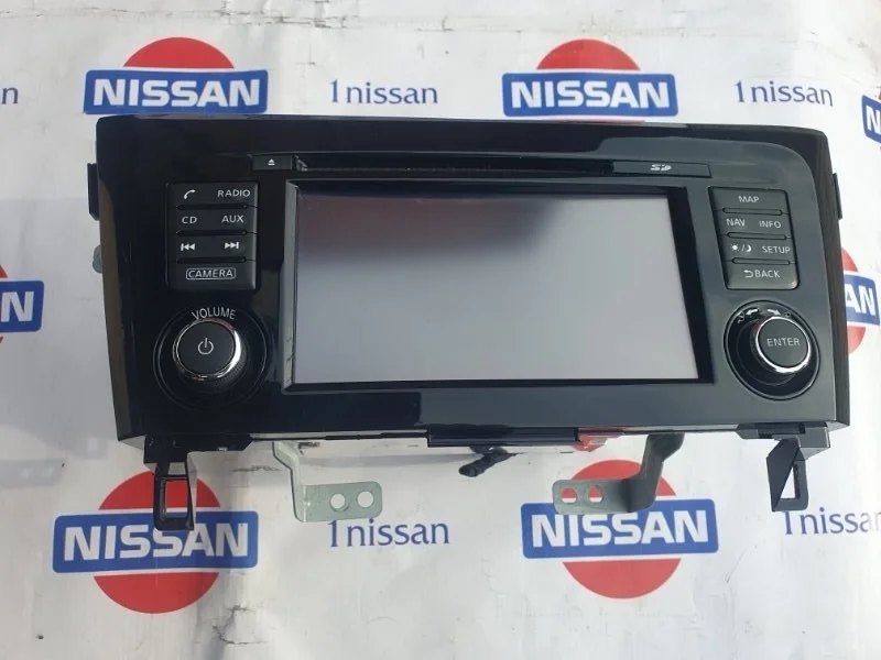 Магнитола Nissan Qashqai 2014 259154EM1A J11 R9M, передняя