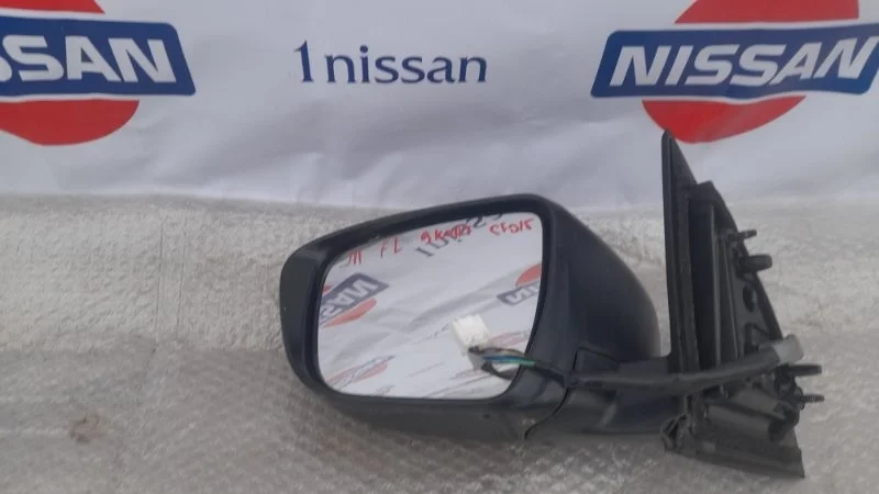 Зеркало заднего вида боковое Nissan Qashqai 2015 963024EH6E J11 HRA2, переднее левое