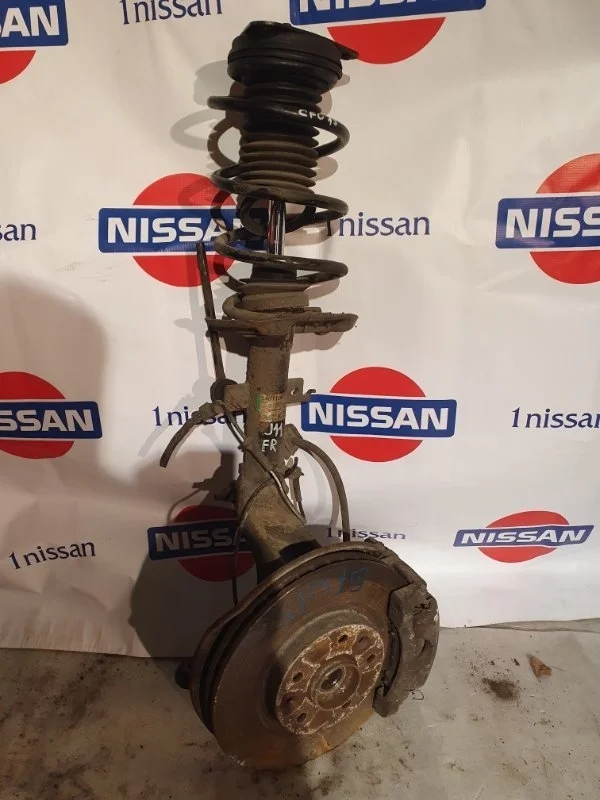 Стойка подвески Nissan Qashqai 2015 54302BM91A J11 HRA2, передняя правая