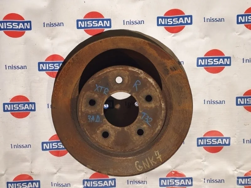 Диск тормозной Nissan X Trail 2015 432064CE0A T32 R9M, задний правый