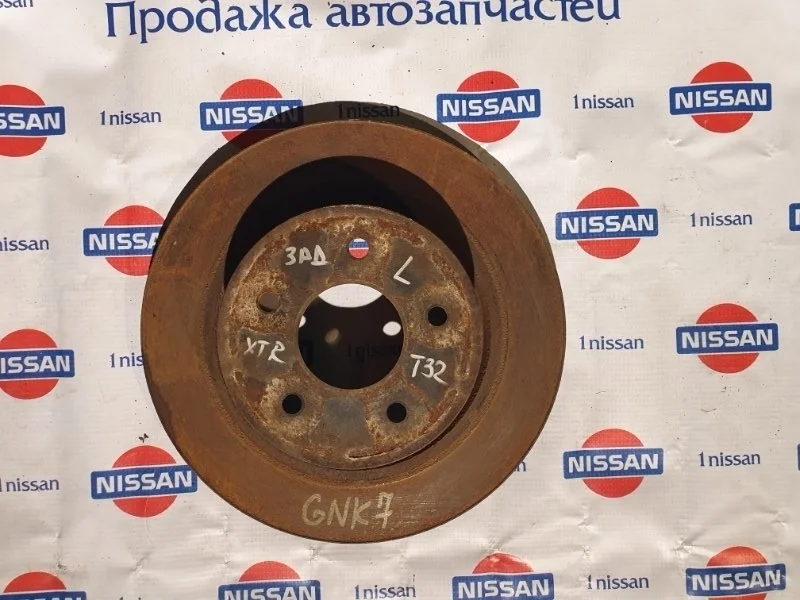 Диск тормозной Nissan X Trail 2015 432064CE0A T32 R9M, задний левый