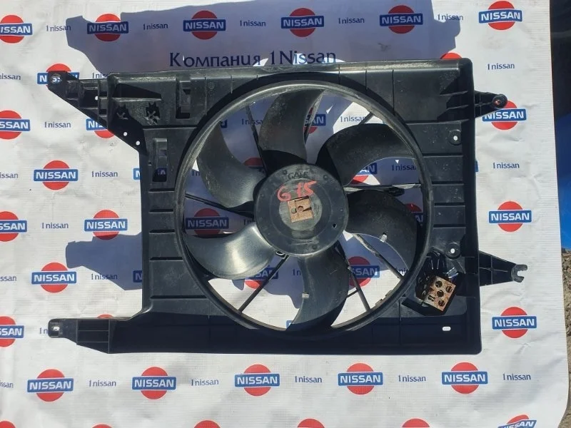Диффузор вентилятора Nissan Almera 2014 214814AA0A G15 K4M, передний