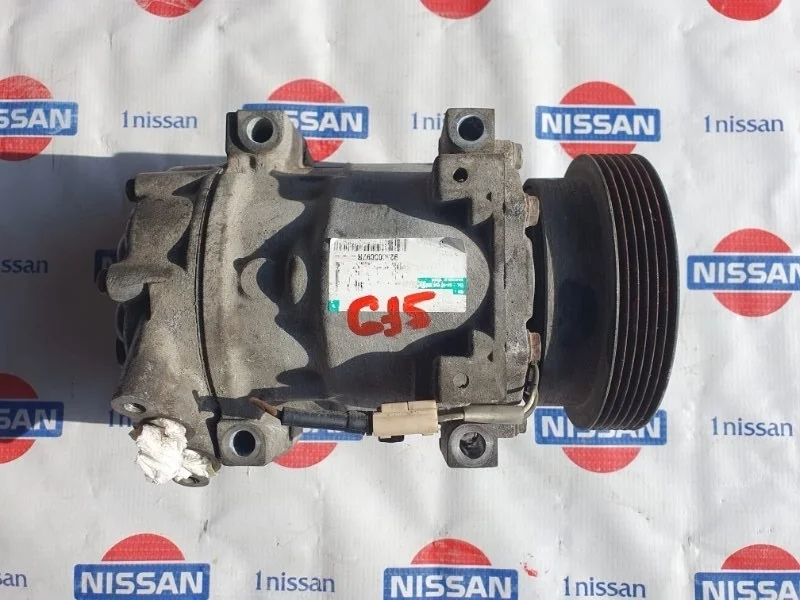 Компрессор кондиционера Nissan Almera 2014 2763000Q3G G15 K4M, передний