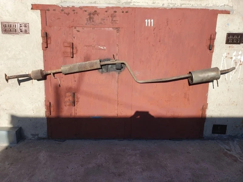 Глушитель в сборе Nissan Almera 2014 2001000Q1A G15 K4M