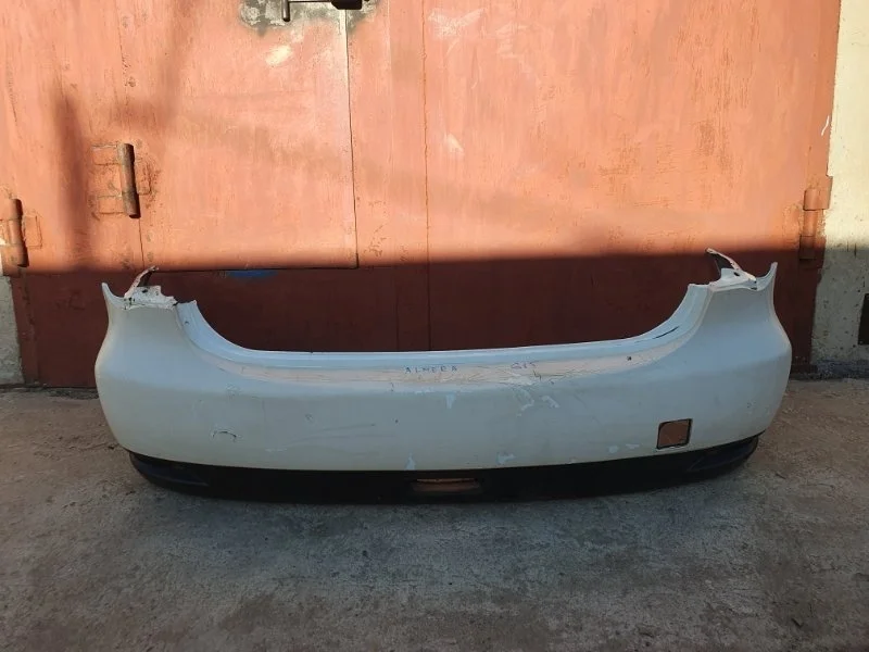 Бампер Nissan Almera 2014 850224AA0H G15 K4M, задний