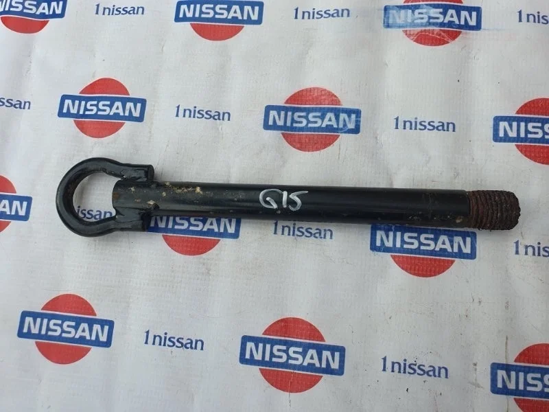 Крюк буксировочный Nissan Almera 2014 5111000Q0C G15 K4M, передний