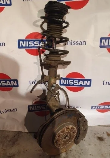 Стойка подвески Nissan Qashqai 2015 54302BM91A J11 HRA2, передняя правая