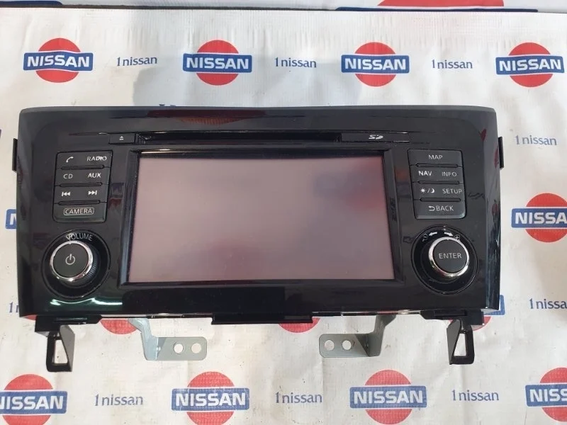 Магнитола Nissan Qashqai 2015 259154EM1A J11 HRA2, передняя