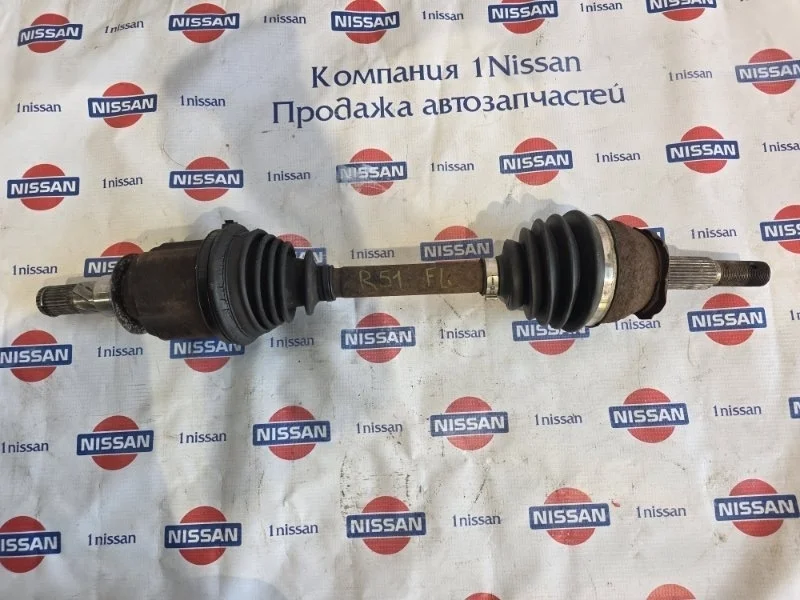 Привод Nissan Pathfinder 2006 39100EB310 R51 YD25, передний левый