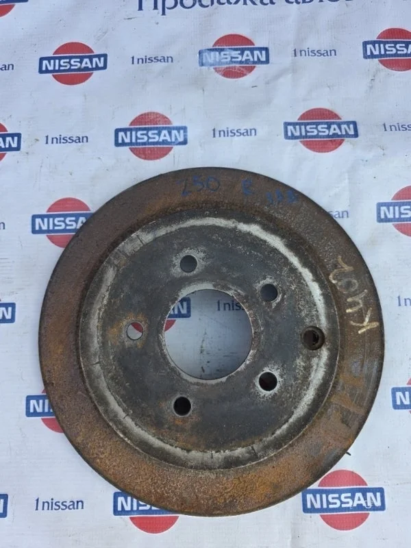 Диск тормозной Nissan Murano 2008 43206CA000 Z50 VQ35DE, задний правый