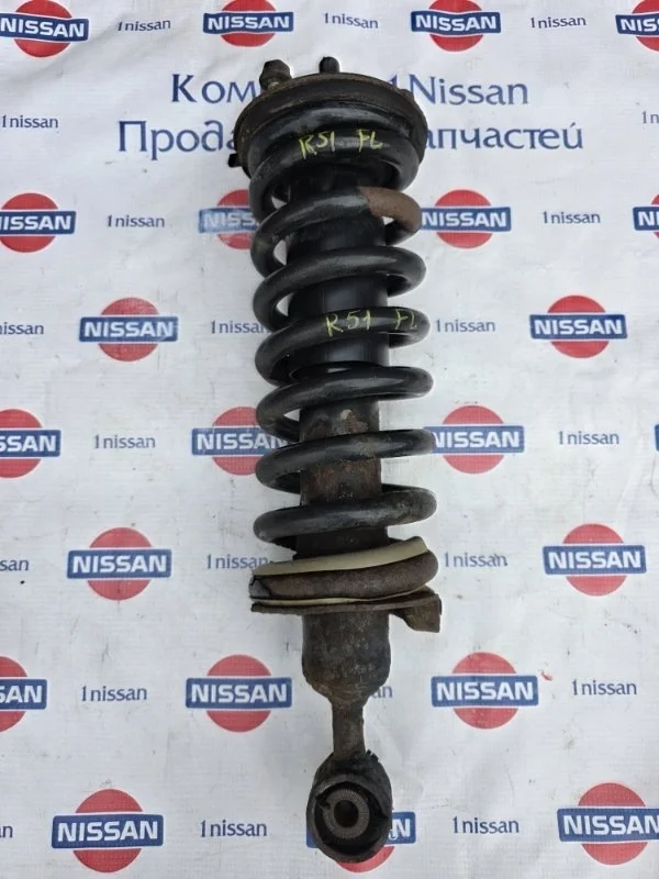 Стойка подвески Nissan Pathfinder 2006 56100EB31D R51 YD25, передняя левая