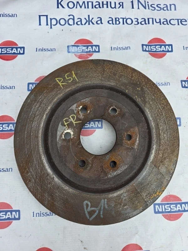 Диск тормозной Nissan Pathfinder 2006 40206EB320 R51 YD25, передний левый