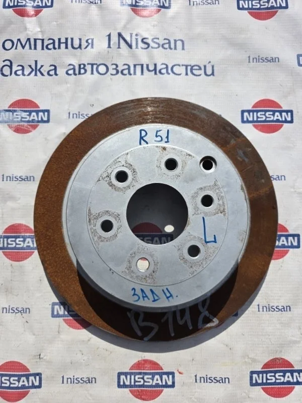 Диск тормозной Nissan Pathfinder 2006 43206EB300 R51 YD25, задний левый