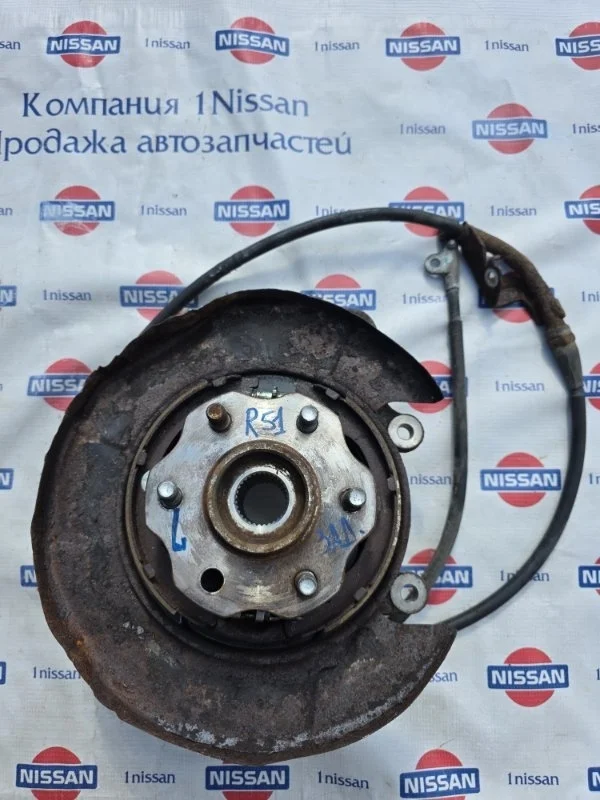 Кулак поворотный Nissan Pathfinder 2006 43019EB300 R51 YD25, задний левый