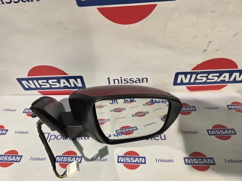 Зеркало заднего вида боковое Nissan Qashqai 2015 963014EH6E J11 HRA2, переднее правое
