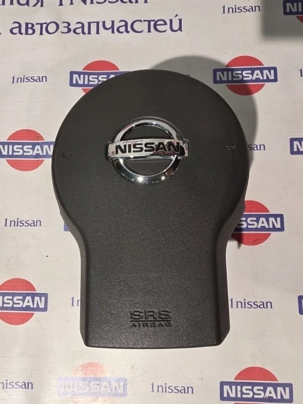 Подушка безопасности в руль Nissan Navara 2012 98510EB302 D40 YD25, передняя