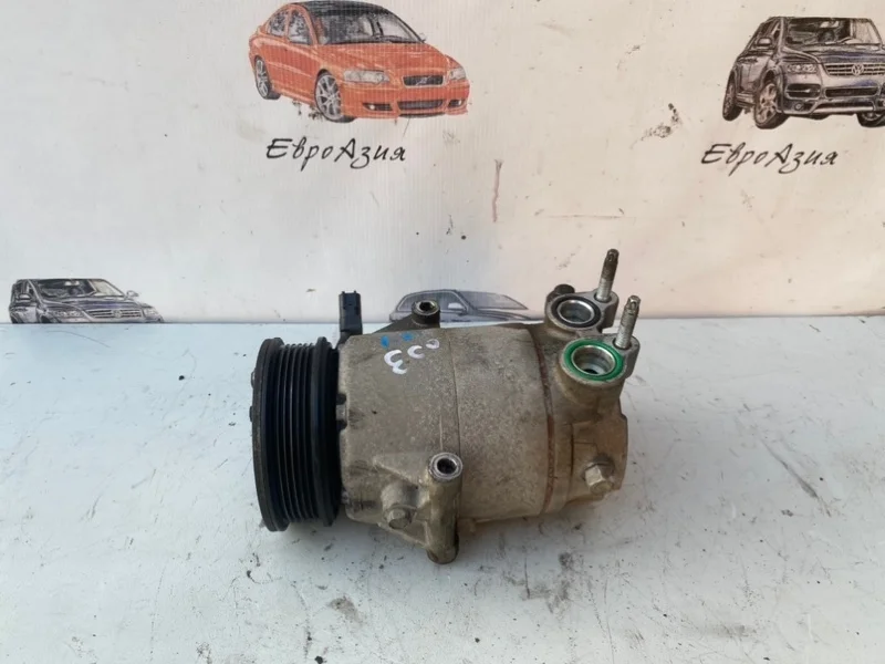 Компрессор кондиционера Volvo S60 S80 V60 V40 V40cc 36012441 B4164T 3