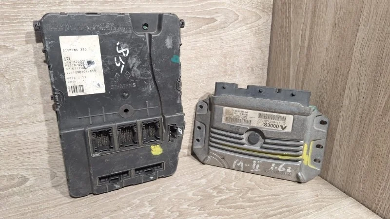 Комплект управления двигателем RENAULT MEGANE 2002-2010 8200298457 2