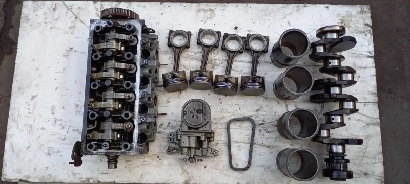 Головка блока цилиндров CITROEN BERLINGO 2011 9634005110 ПАССАЖИР KFW