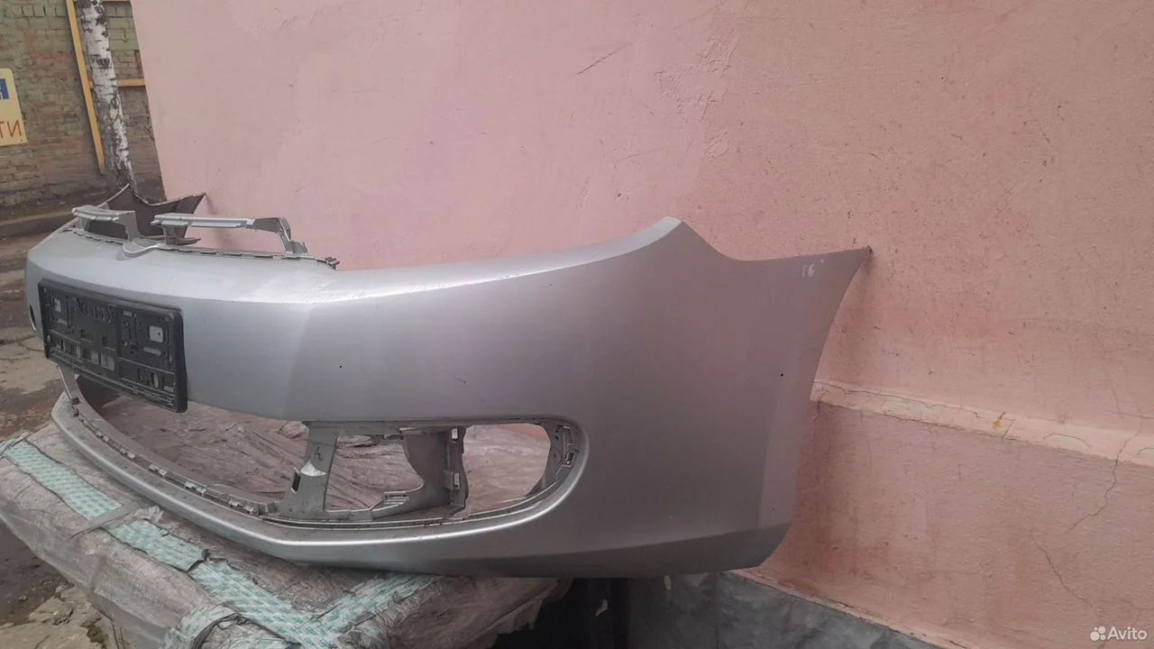 Бампер передний 5k0807217bs гольф 6