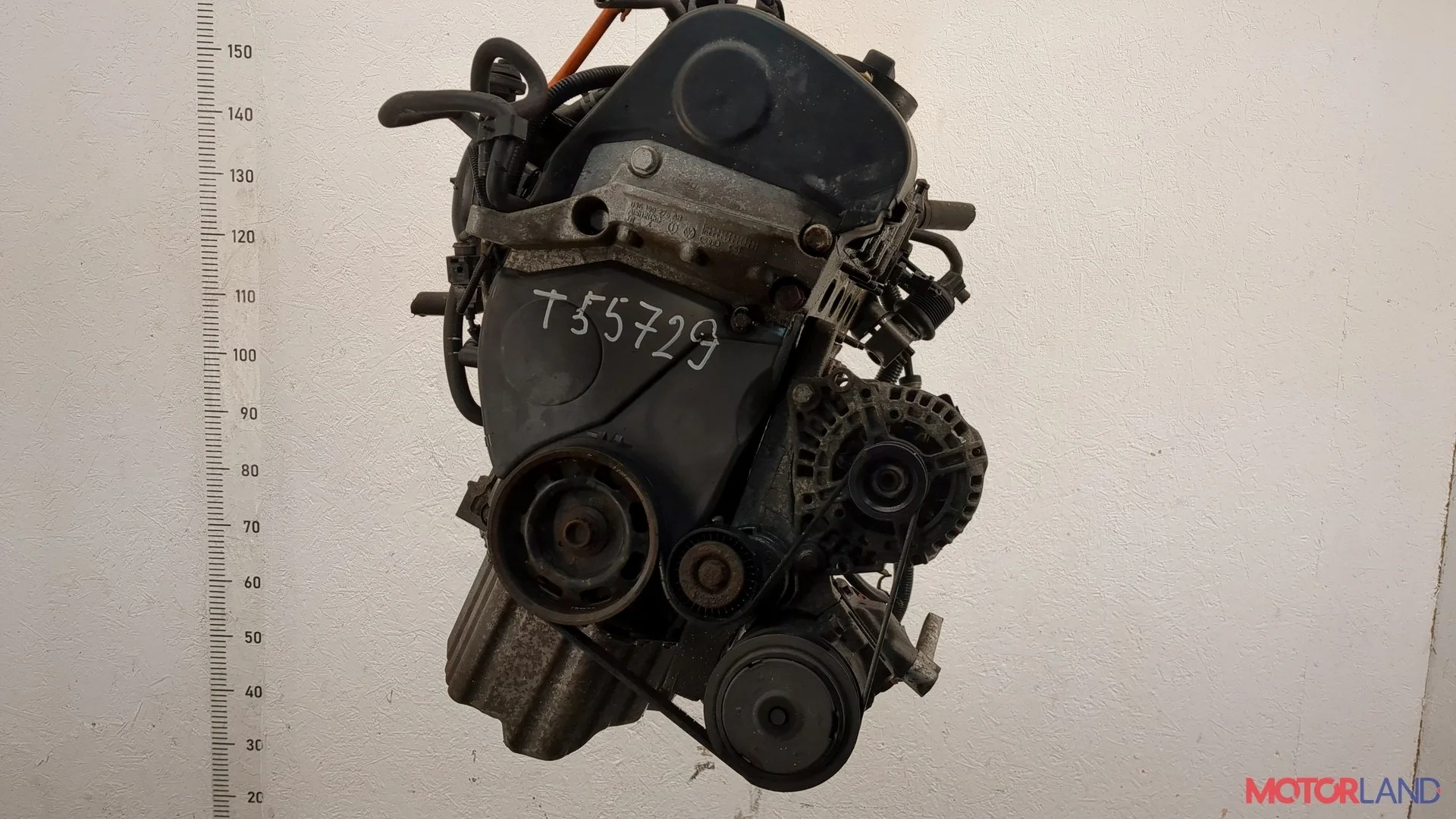 Двигатель (ДВС) Seat Ibiza 3 2001-2008 КПП 5-ст.мех.(МКПП) BBZ Бензин 1.4 л Инжектор