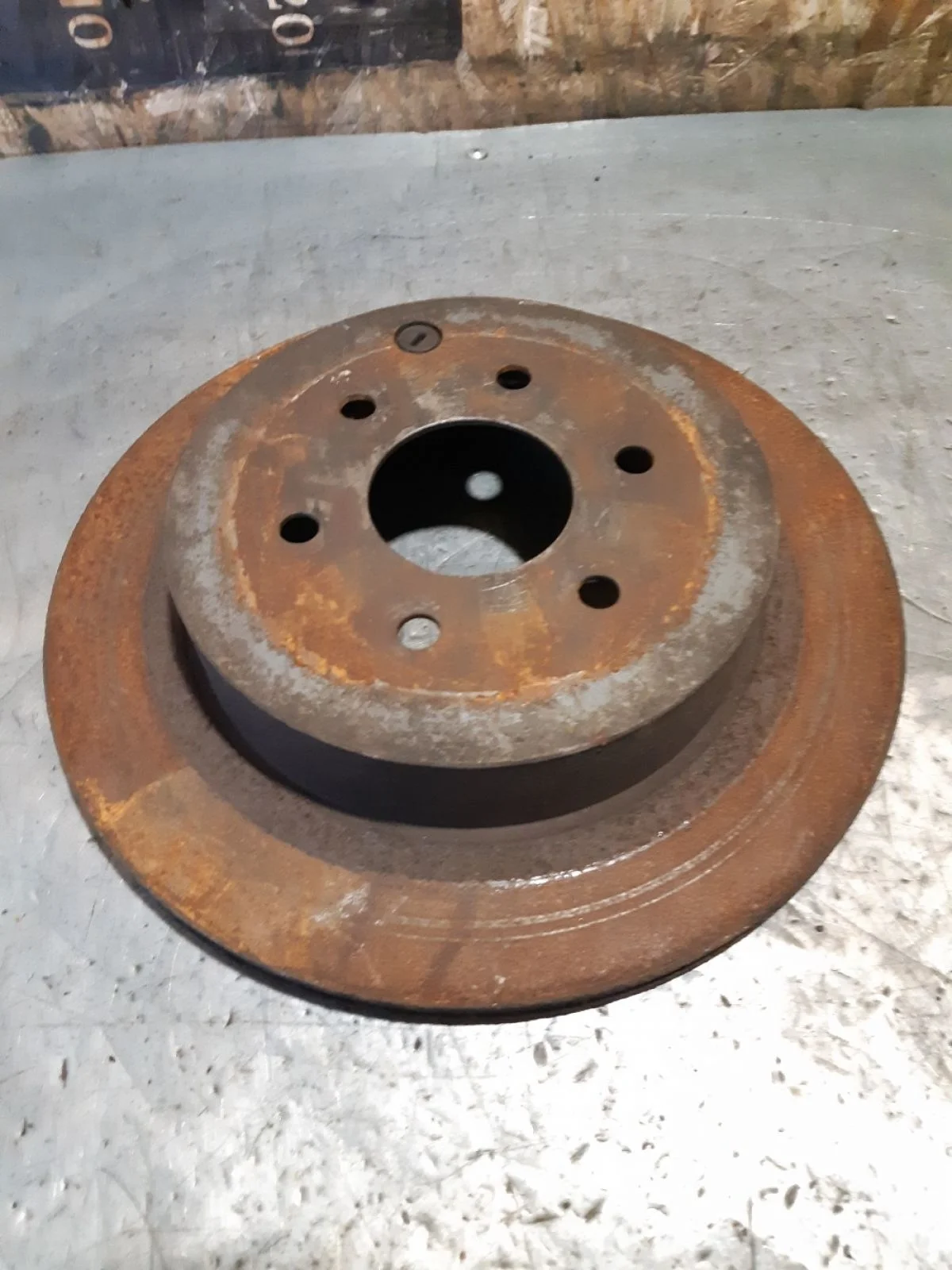 Диск тормозной задний Nissan Pathfinder III рестайлинг (2010—2014) 2011 KAF - бежевый