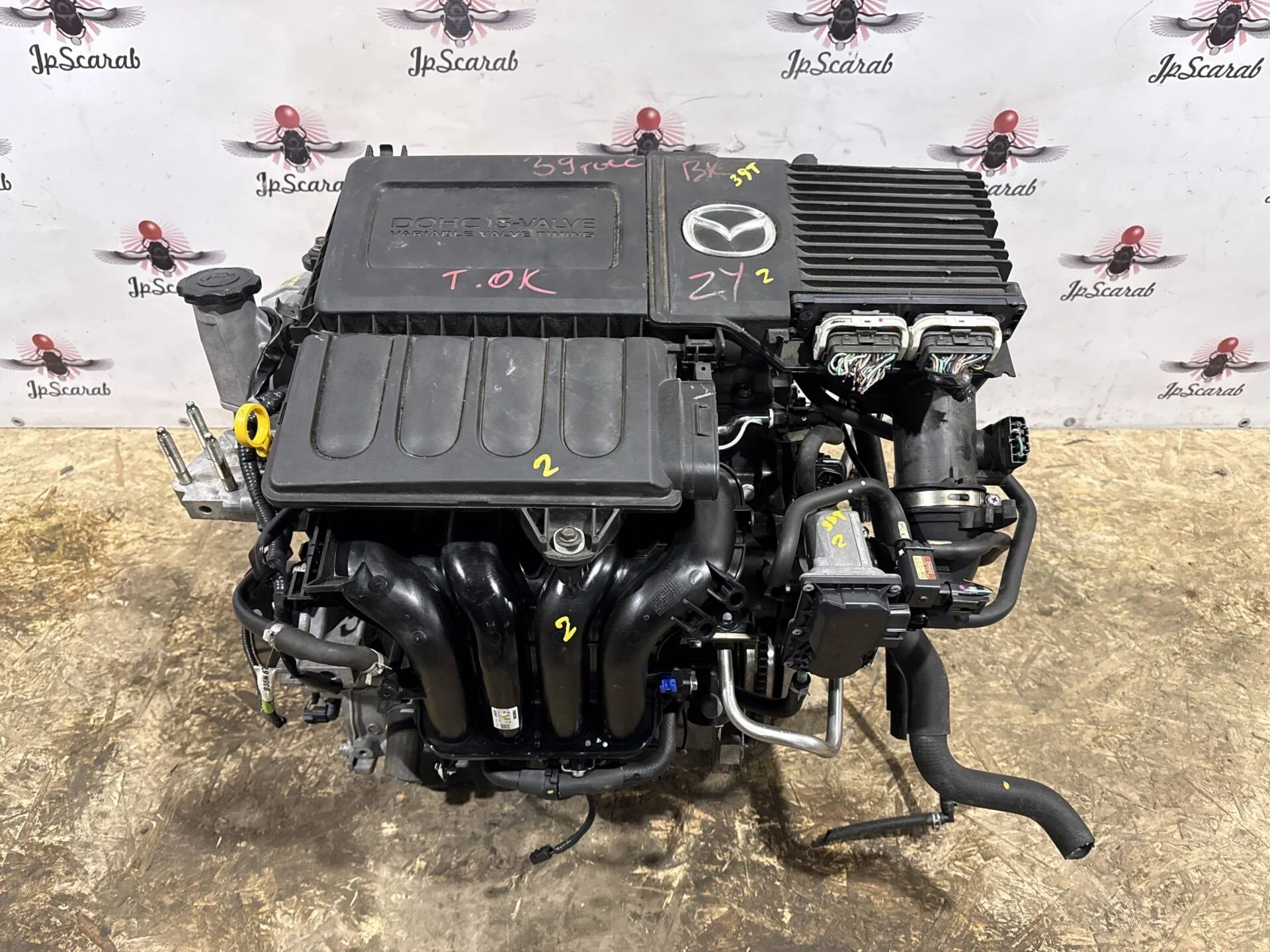 Двигатель Mazda 3 BK ZY 1.5