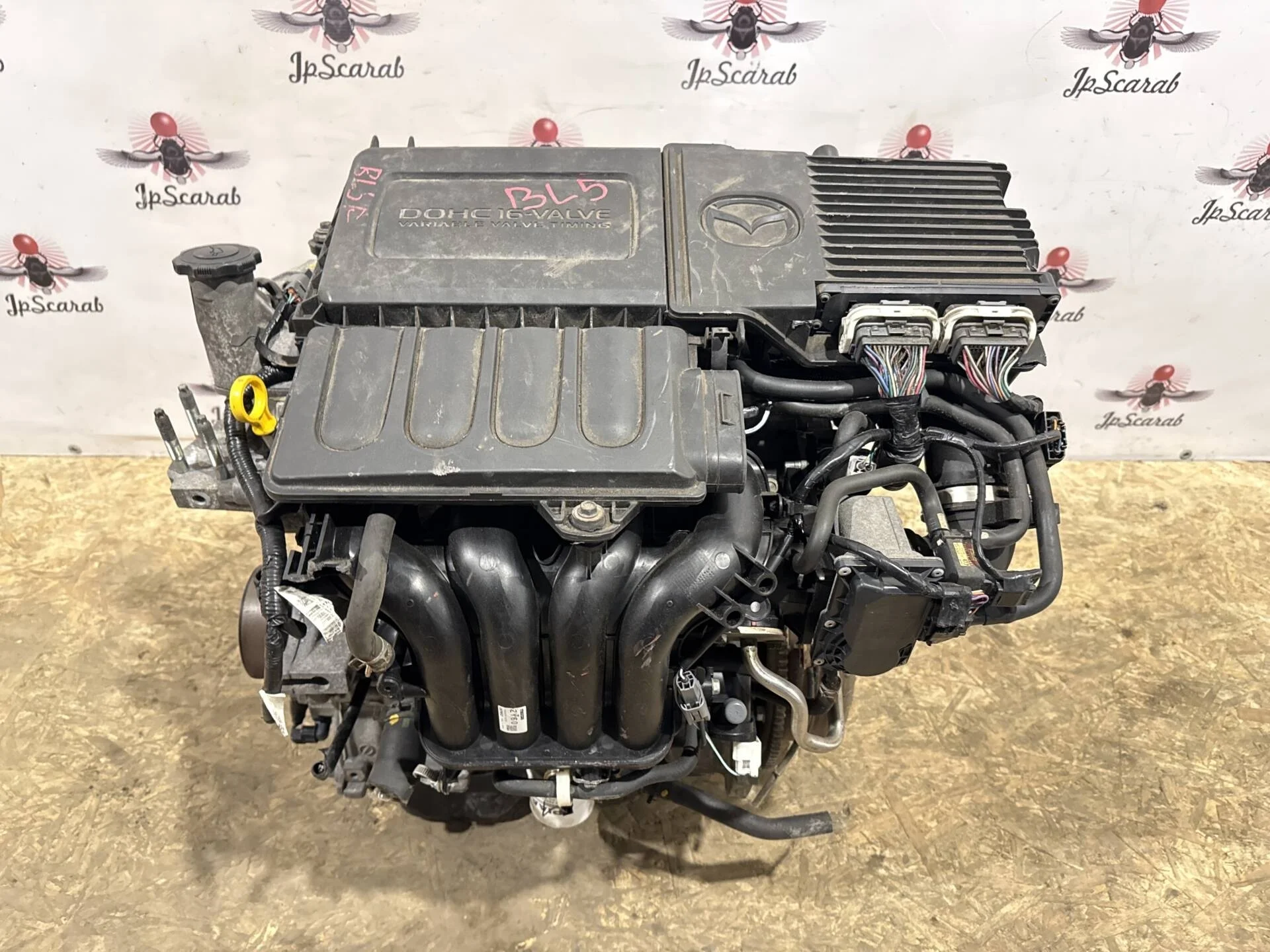Двигатель Mazda 3 BK ZY 1.5