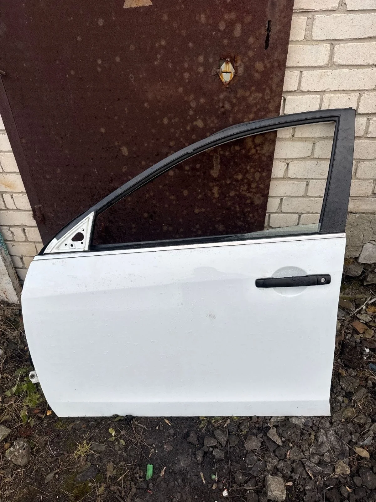 Дверь передняя левая Nissan Almera G15 (2012—2018)