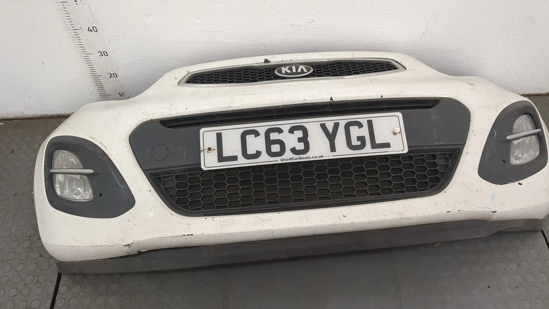 Бампер Kia Picanto 2011-2017 КПП 5-ст.мех.(МКПП) G4LA Бензин 1.2 л Инжектор