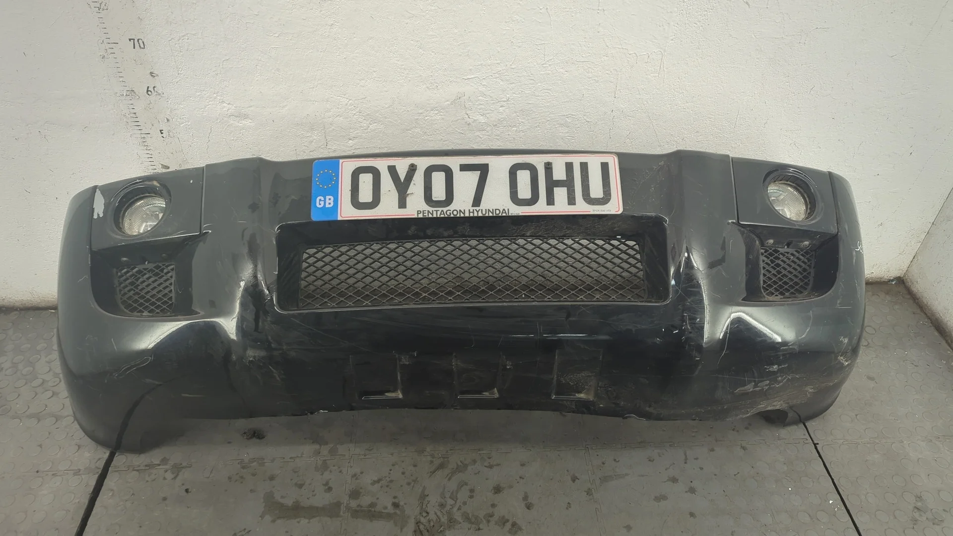 Бампер Hyundai Tucson 1 2004-2010 КПП 6-ст.мех 4х4 (МКПП) D4EA Дизель 2 л CRDi