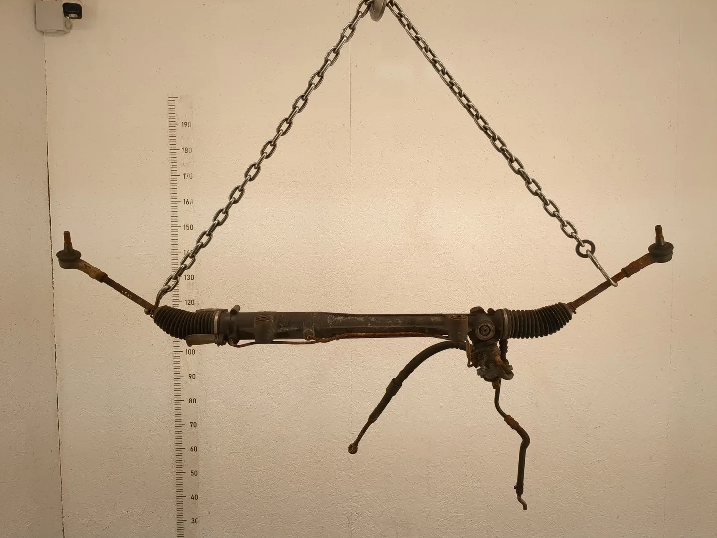 Рейка рулевая с г/у Volkswagen Touareg 2006-2010 КПП автомат 4х4 (АКПП) BHK Бензин 3.6 л FSI