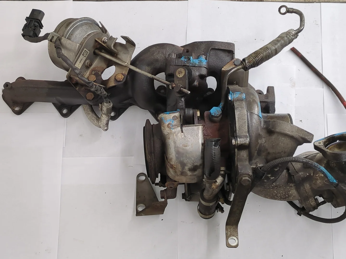 Турбина BMW X5 E70 2006-2013 КПП автомат 4х4 (АКПП) 30 6D 5 Дизель 3 л TDI