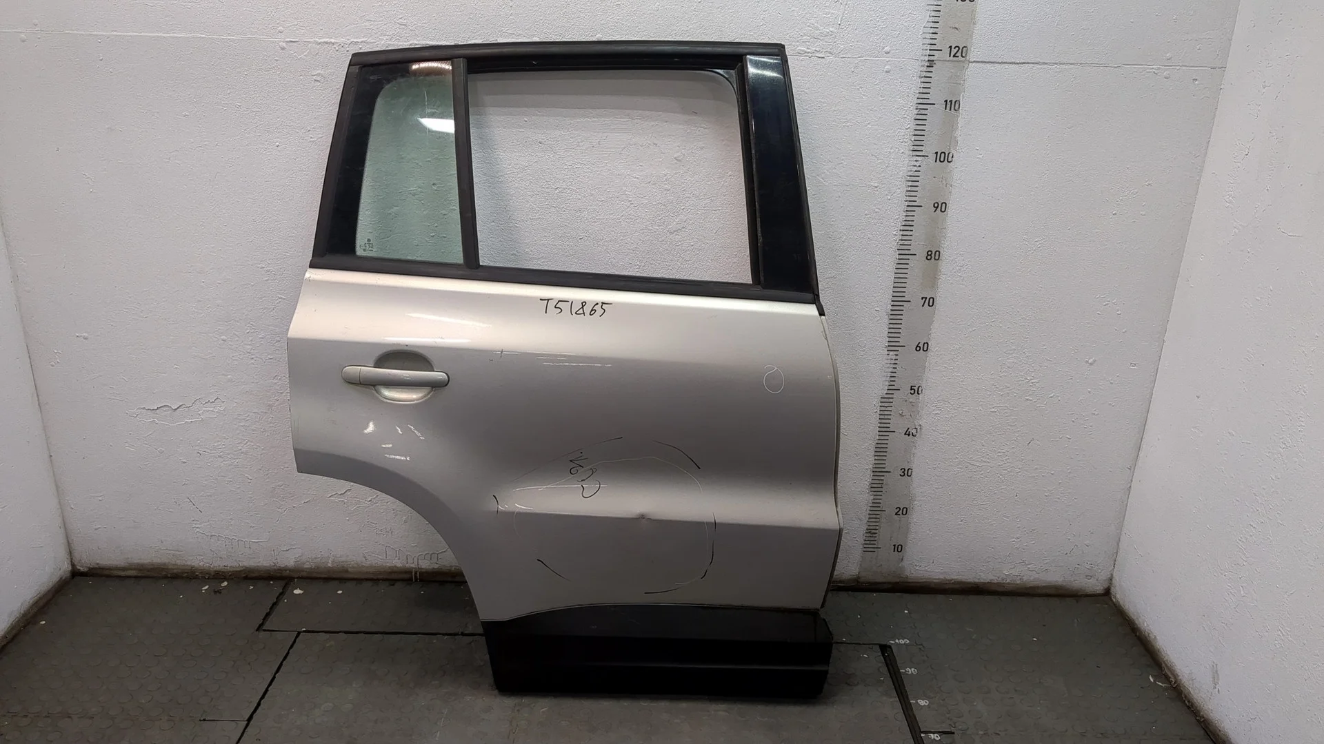 Дверь боковая (легковая) Volkswagen Tiguan 2007-2011 КПП 6-ст.мех 4х4 (МКПП) CBAB Дизель 2 л TDI