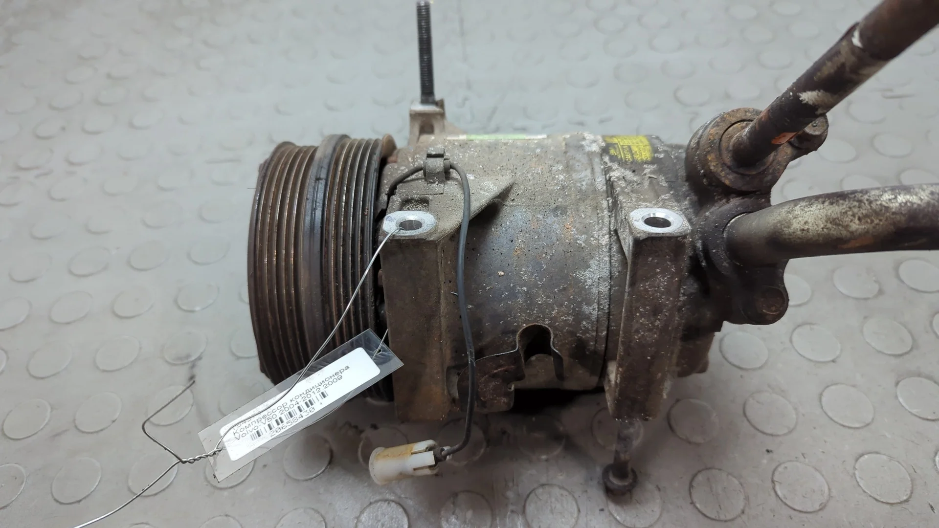 Компрессор кондиционера Volvo V50 2004-2012 КПП автомат (АКПП) D5244T8 Дизель 2.4 л Турбо