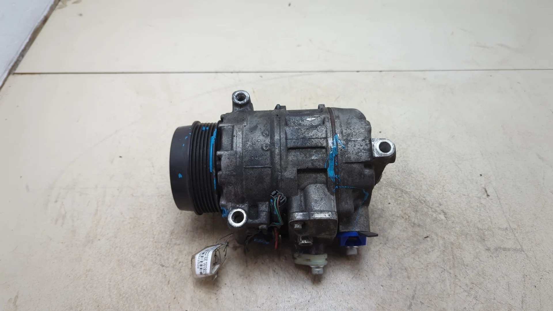 Компрессор кондиционера Mercedes-Benz M-Class W164 2005-2011 КПП автомат 4х4 (АКПП) M272.967 Бензин 3.5 л Инжектор