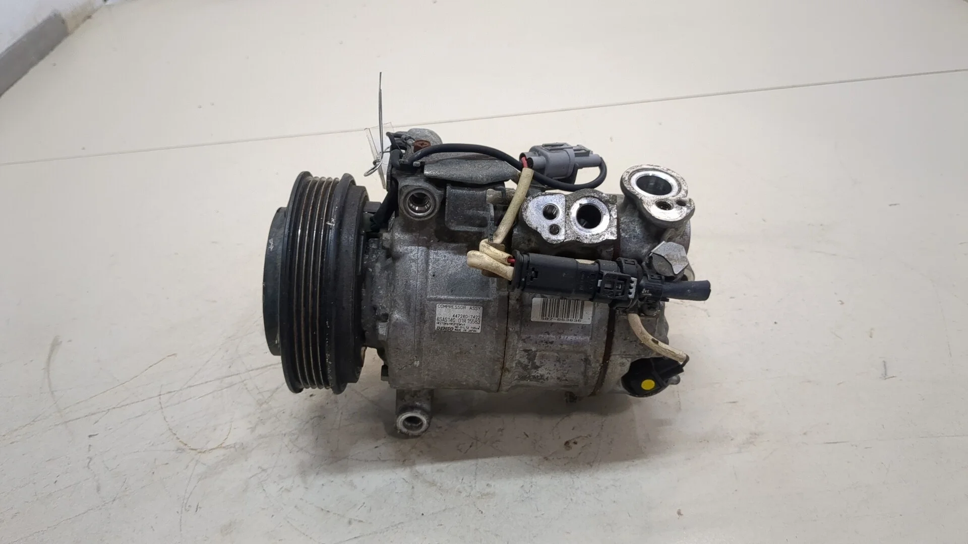 Компрессор кондиционера Mercedes-Benz CLA C117 2013-2019 КПП-робот (РКПП) M270.920 Бензин 2 л Турбо-инжектор