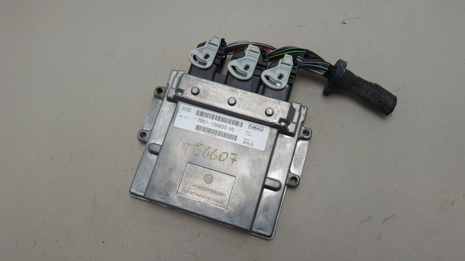 Блок управления двигателем Ford Focus 2 2008-2011 КПП 5-ст.мех.(МКПП) QQDB Бензин 1.8 л Инжектор