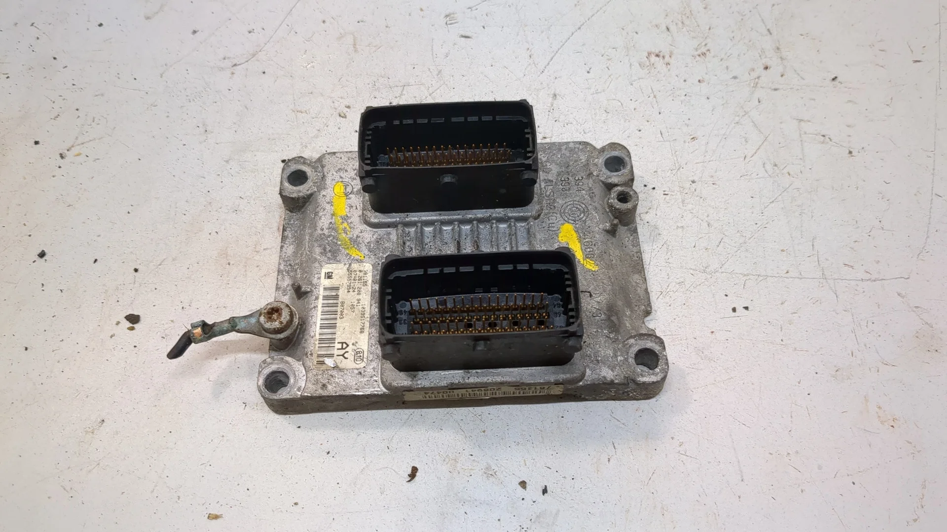 Блок управления двигателем Opel Corsa D 2006-2014 КПП 5-ст.мех.(МКПП) Z12XEP Бензин 1.2 л Инжектор