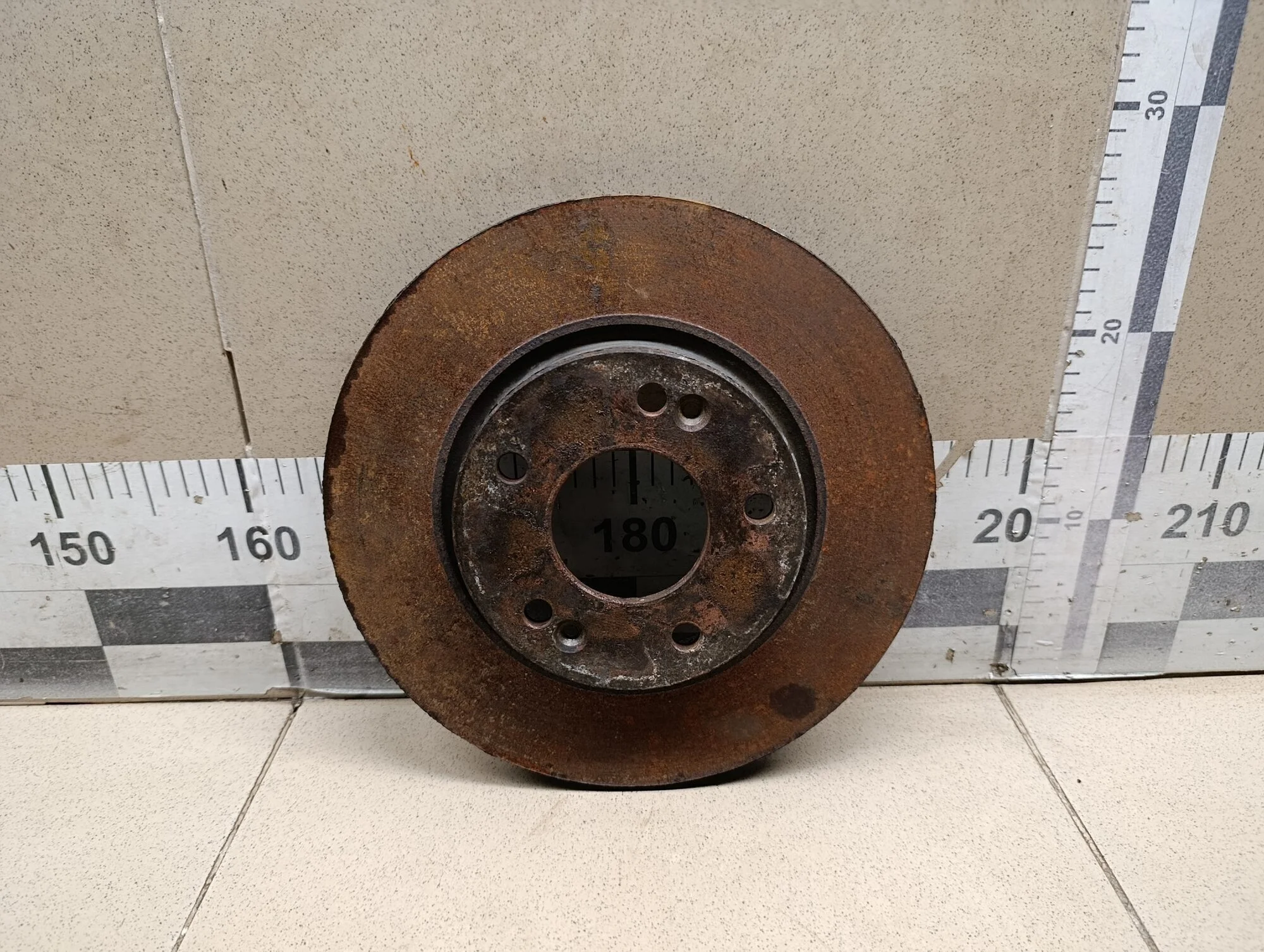 Диск тормозной передний вентилируемый Ceed 2012>