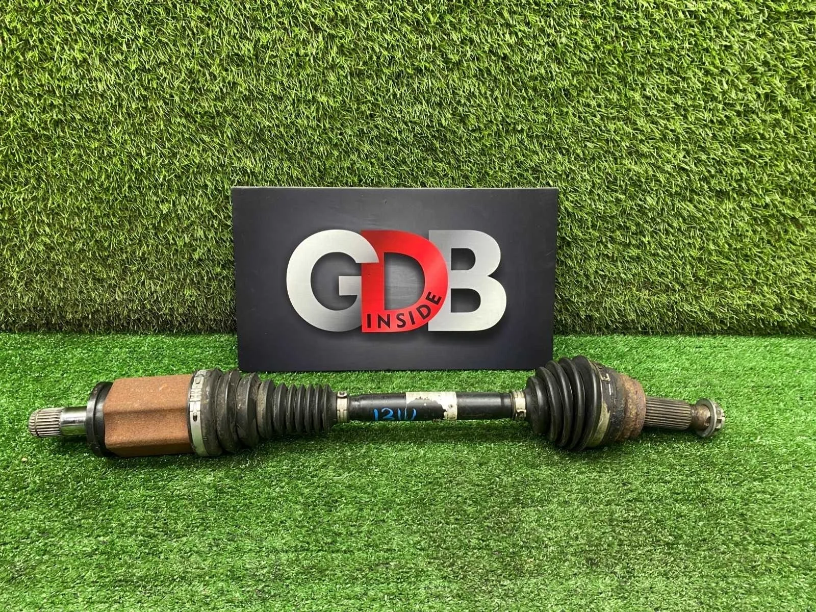 Привод BMW X5 22.10.2013 31607622913 F15 N57D30A, передний левый