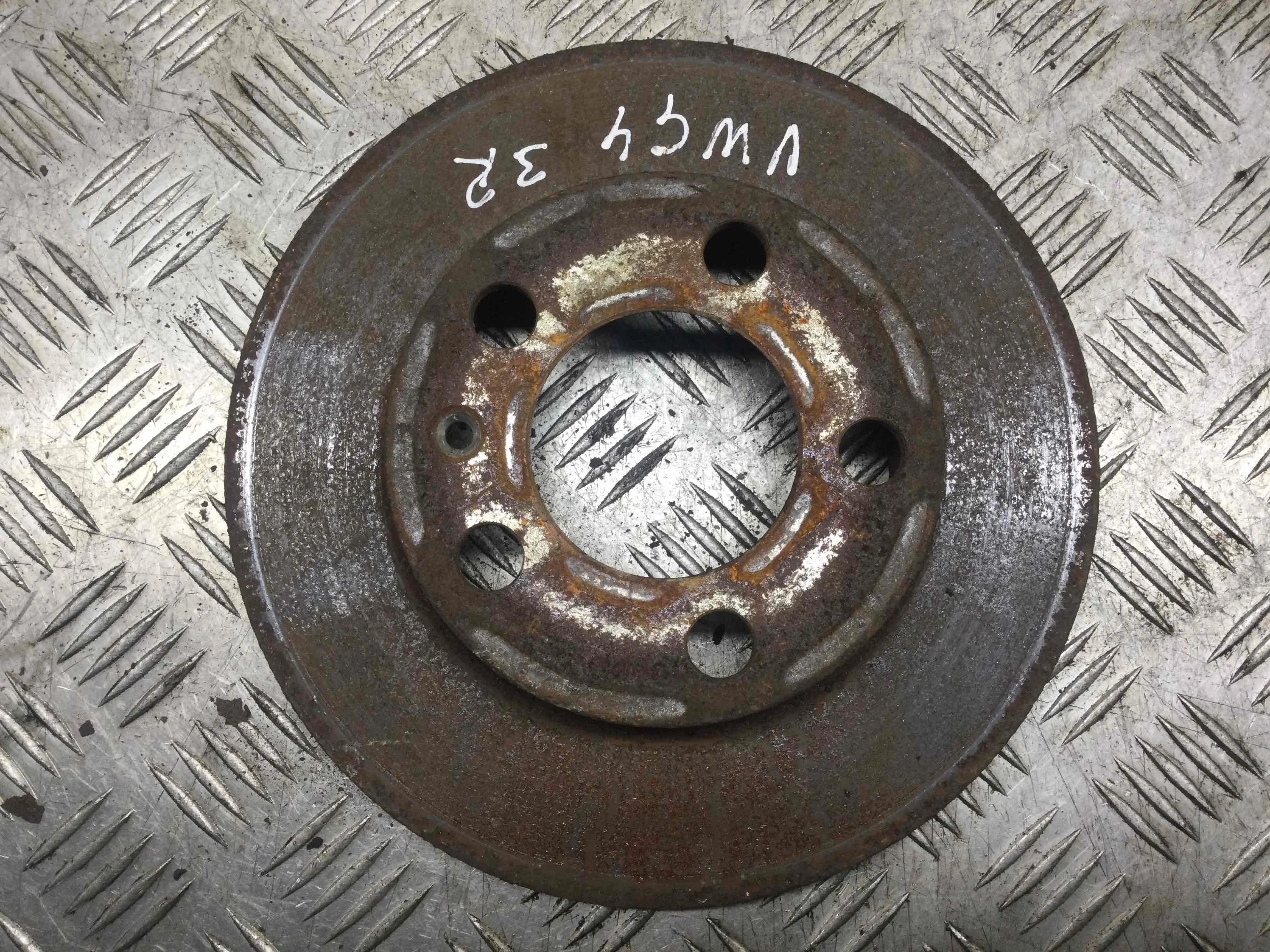 Диск тормозной задний Volkswagen Golf 4 поколение (1997-2004) дизель 1.9 TDI Механика Х/б